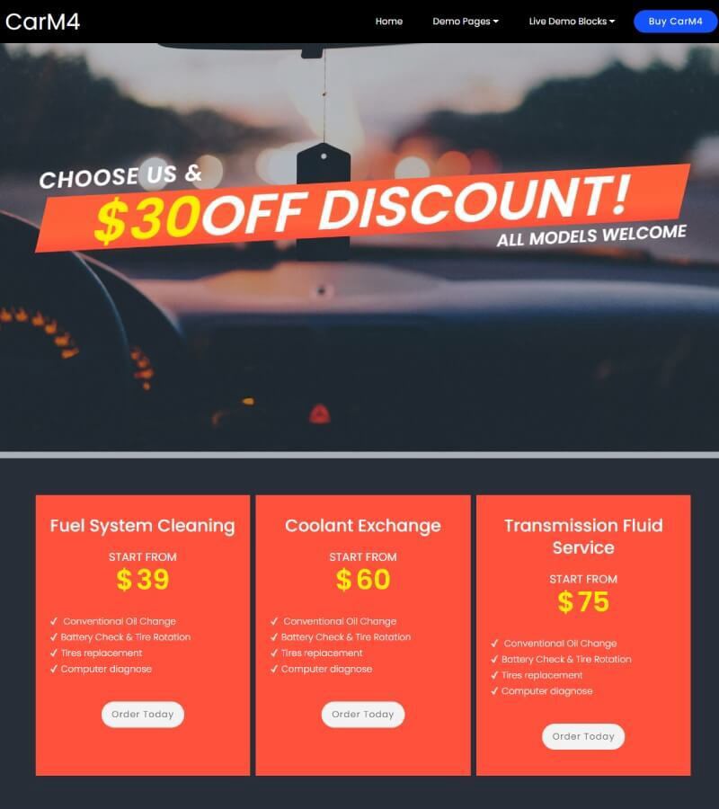 Vzdrževalna pogodba za avtomobil izven garancije